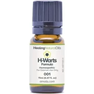 Wart Remover Alternative - Natural. Topical No Acid Freeze. Cream Oil Face Flat Plantar 11ml 0.37 Fl Oz (Pack of 1)